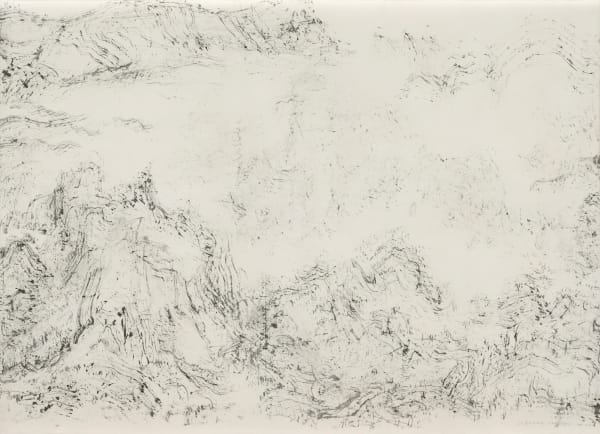 LI HUASHENG 李华生 0826, 2008, Ink on paper 纸本水墨, 145 x 200 cm